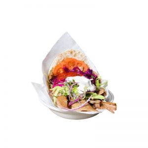 Döner kebap sin verdura